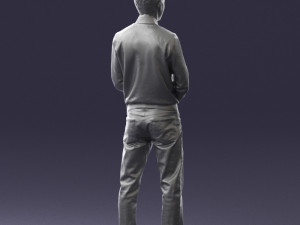 boy in pink shirt 0504 3d print ready 3D-Druckmodell