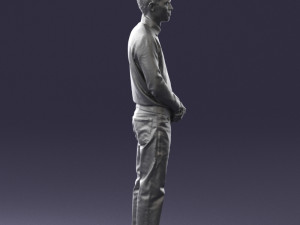 boy in pink shirt 0504 3d print ready 3D-Druckmodell