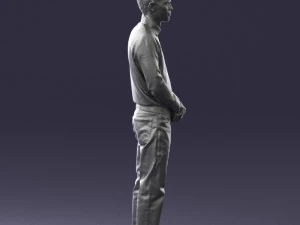 boy in pink shirt 0504 3d print ready 3D Print Model