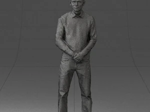 boy in pink shirt 0504 3d print ready 3D Print Model