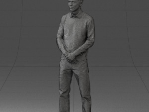 boy in pink shirt 0504 3d print ready 3D-Druckmodell