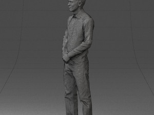 boy in pink shirt 0504 3d print ready 3D-Druckmodell