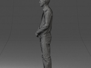 boy in pink shirt 0504 3d print ready 3D-Druckmodell