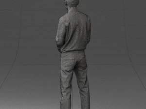 boy in pink shirt 0504 3d print ready 3D Print Model
