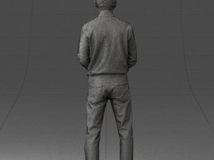 boy in pink shirt 0504 3d print ready 3D-Druckmodell
