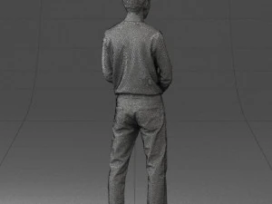 boy in pink shirt 0504 3d print ready 3D Print Model