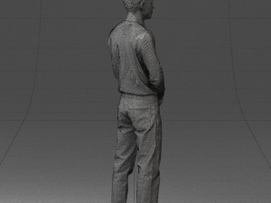 boy in pink shirt 0504 3d print ready 3D-Druckmodell