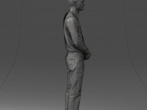 boy in pink shirt 0504 3d print ready 3D-Druckmodell