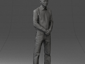 boy in pink shirt 0504 3d print ready 3D-Druckmodell