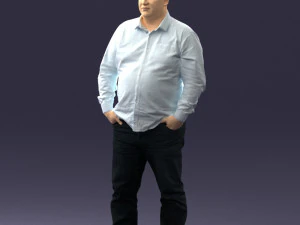 fat man shirt outside 0498 3d print ready 3D Print Model
