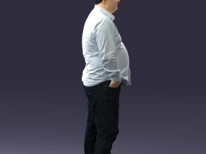 fat man shirt outside 0498 3d print ready 3D Print Model
