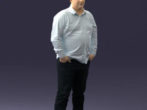 fat man shirt outside 0498 3d print ready 3D Print Model