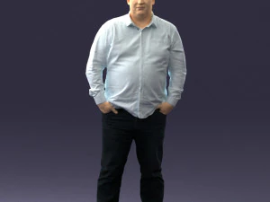 fat man shirt outside 0498 3d print ready 3D Print Model