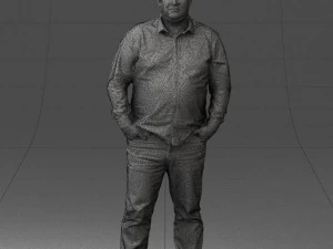fat man shirt outside 0498 3d print ready 3D Print Model
