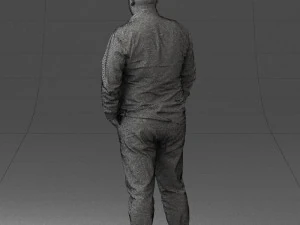 fat man shirt outside 0498 3d print ready 3D Print Model
