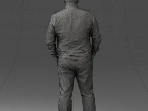 fat man shirt outside 0498 3d print ready 3D Print Model