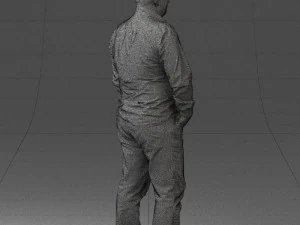 fat man shirt outside 0498 3d print ready 3D Print Model
