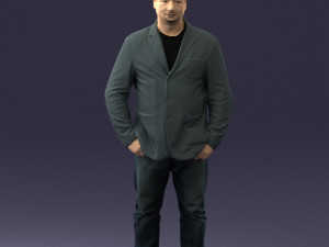menwithshorthairjeans0497 3D-Modell