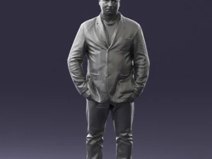 menwithshorthairjeans0497 3D Model
