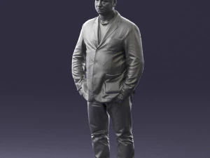 menwithshorthairjeans0497 3D Model