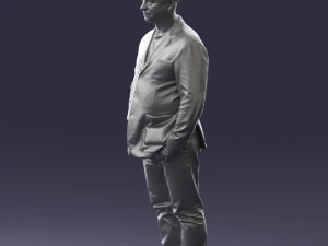 menwithshorthairjeans0497 3D Model