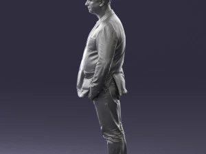 menwithshorthairjeans0497 3D Model