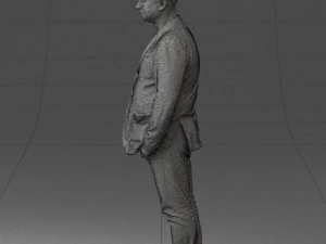 menwithshorthairjeans0497 3D Model