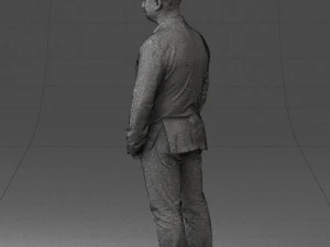 menwithshorthairjeans0497 3D Model