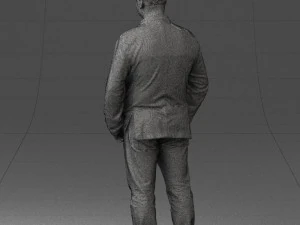 menwithshorthairjeans0497 3D Model