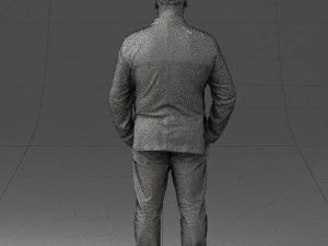 menwithshorthairjeans0497 3D Model