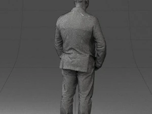 menwithshorthairjeans0497 3D Model