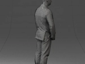 menwithshorthairjeans0497 3D Model