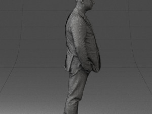 menwithshorthairjeans0497 Modèle 3D