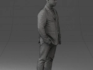 menwithshorthairjeans0497 3D Model