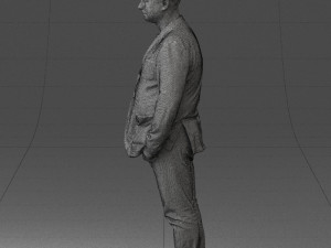 men with short hair jeans 0497 3d print ready Modelo de impresión 3D