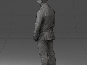 men with short hair jeans 0497 3d print ready Modelo de impresión 3D