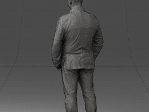 men with short hair jeans 0497 3d print ready Modelo de impresión 3D