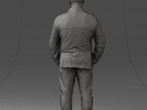 men with short hair jeans 0497 3d print ready Modelo de impresión 3D