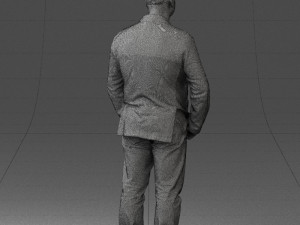 men with short hair jeans 0497 3d print ready Modelo de impresión 3D