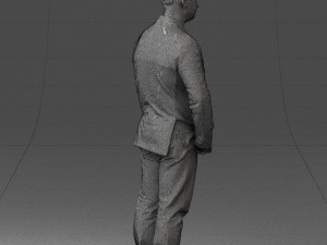 men with short hair jeans 0497 3d print ready Modelo de impresión 3D
