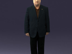 veteran grandfather suit 0496 3D Model