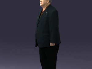 veteran grandfather suit 0496 Modello 3D