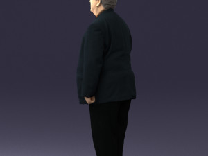 veteran grandfather suit 0496 Modello 3D