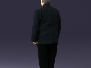 veteran grandfather suit 0496 Modello 3D