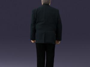 veteran grandfather suit 0496 Modello 3D