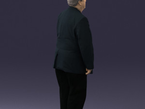 veteran grandfather suit 0496 Modello 3D