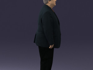 veteran grandfather suit 0496 Modello 3D