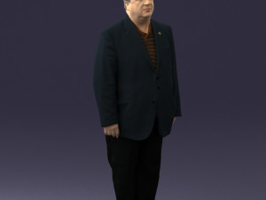 veteran grandfather suit 0496 Modello 3D