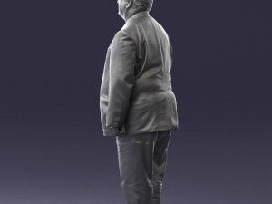 veteran grandfather suit 0496 Modello 3D