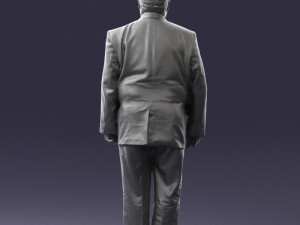 veteran grandfather suit 0496 Modello 3D